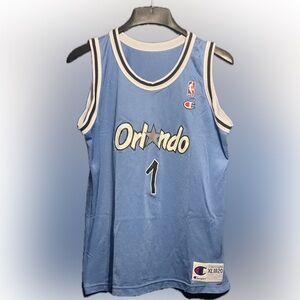 Anfernee Penny Hardaway 1 Orlando Magic Champion Jersey Size XL 18 - 20 Boys